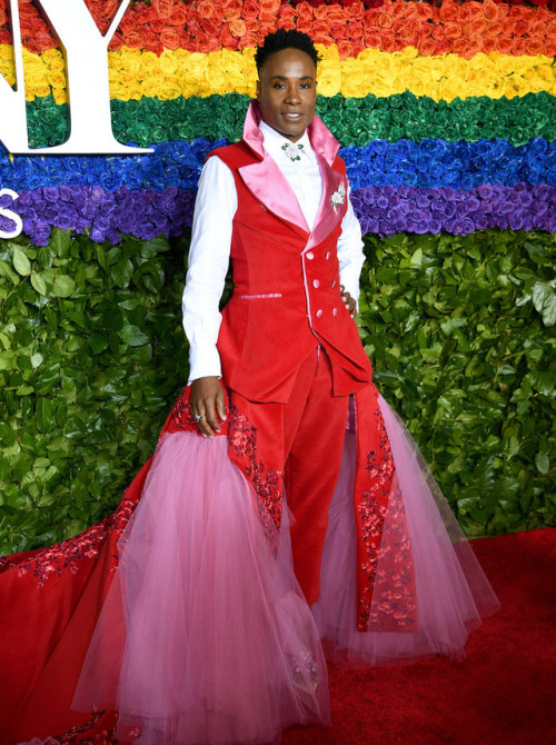 blackonbroadway: Billy Porter attends the 73rd Annual Tony Awards at Radio City Music Hall on June 0