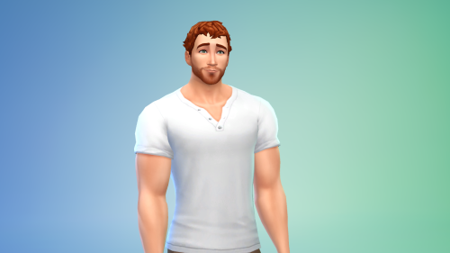 acrackintherocks: My weak attempt to create Brad Melnick from the Coming Out on Top game in The Sim