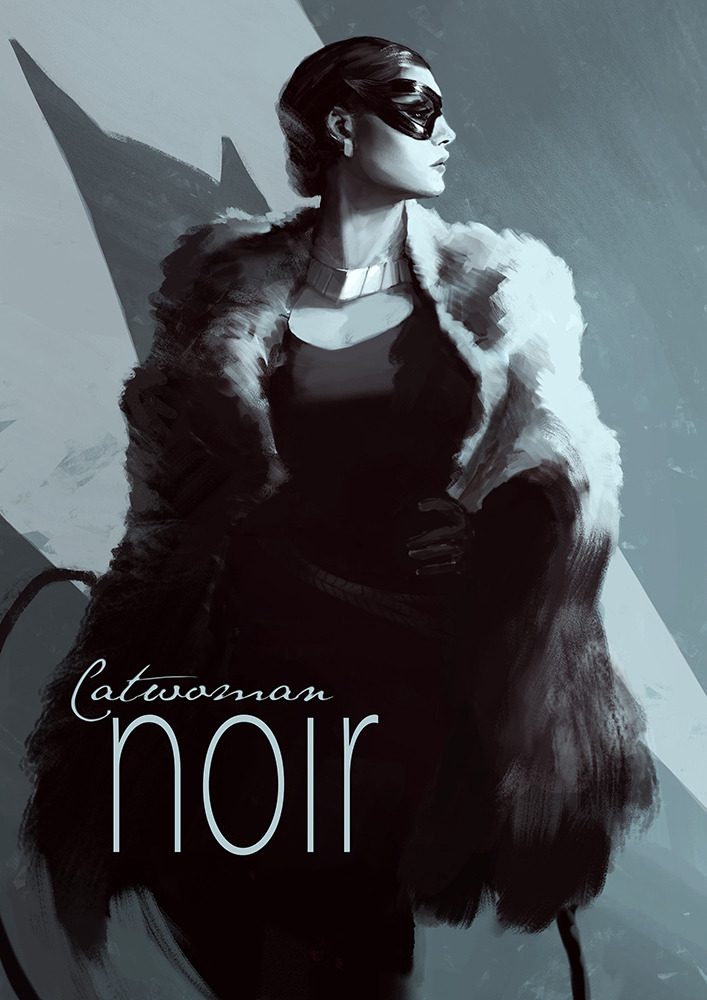 superheroes-or-whatever:  Batman Noir Henrik Sahlstrom 