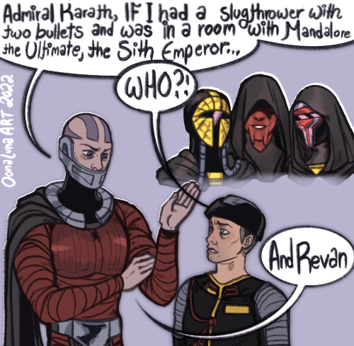 Revan would probably still survive, but I’d like to think that it’s the thought of killing Revan tha