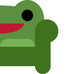 customemoji:froggy.. couchFROGGY COUCH!!