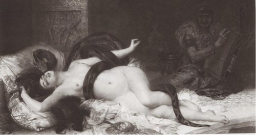 arsarteetlabore:Gabriel Ferrier - ‘Le Serpent’ (Salammbô) , ca.1899