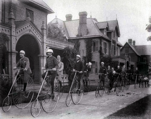 Club de vélo, 1884.
