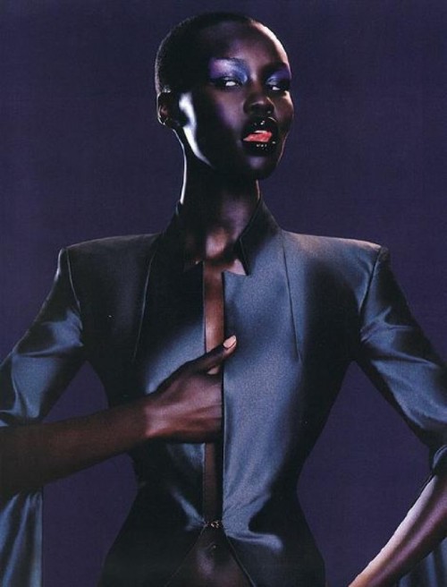 a-state-of-bliss: Alek Wek  adult photos