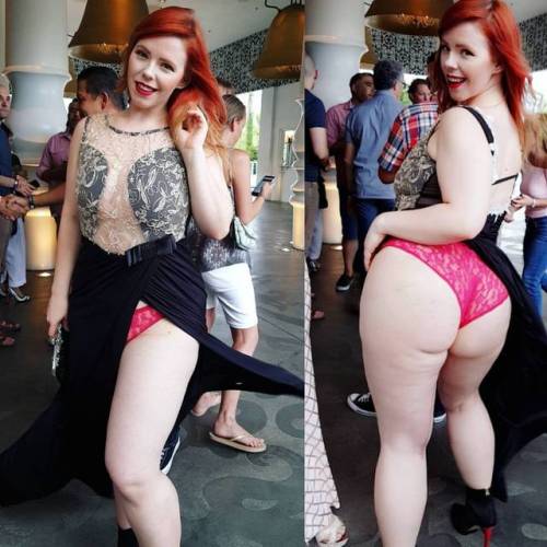 #XBizMiami was shit but I did get to show off my bum thanks to the dress my bff Scarlet Raven gave m