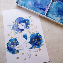 pinwheelbunny:  Space clouds~ 