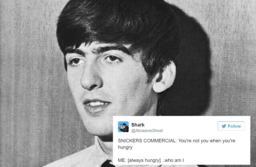 harrisonsdong: beatles + funny tweets