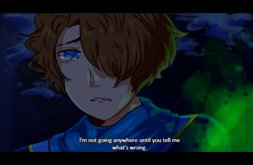 Im Not Going Anywhere Until You Tell Me Whats Wrong.