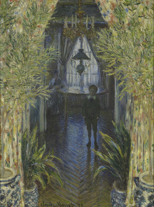 vizuart: Claude Monet - A Corner of the Apartment (1875)