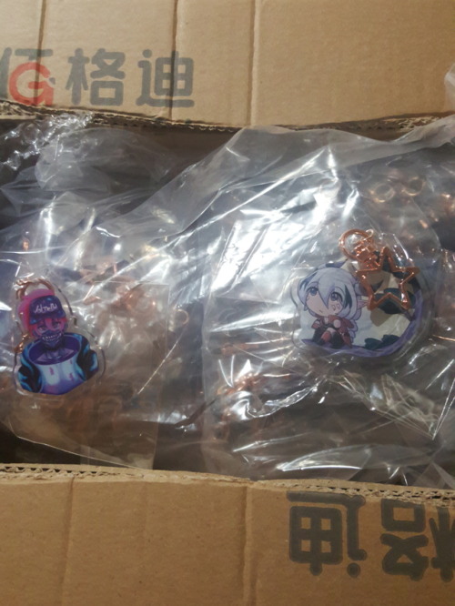 serendipity-zine:Last, but not least, our charms have arrived! They turned out great. We’re go