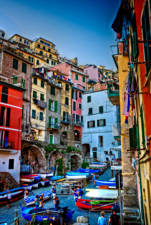 Riomaggiore (Liguria, Italy) byBlind ThirdEye