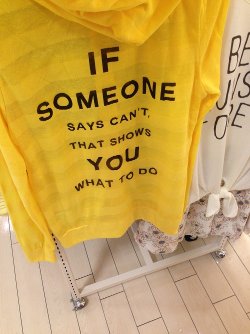 thefishcrow:arsillanola:arsillanola:Japanese t-shirts with English text are my favourite thing in th