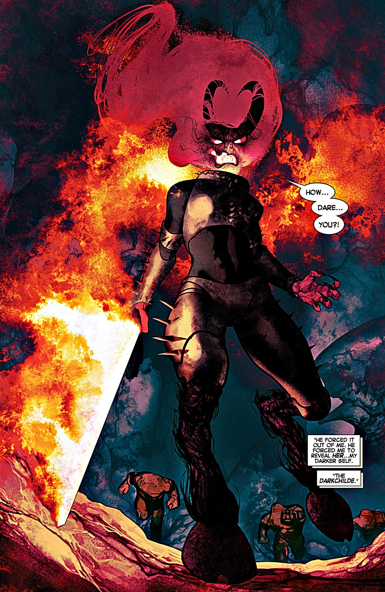 brianmichaelbendis:  Illyana Rasputina / Magik (Uncanny X-Men #5, 2013) Frazer Irving