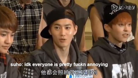 y1x11ng:  suho lays down the law 