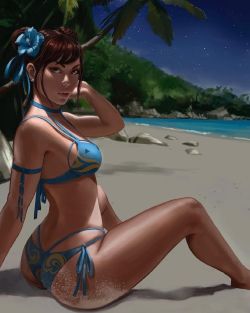 ladychunli68:Chun-Li by @ivantavalera.art