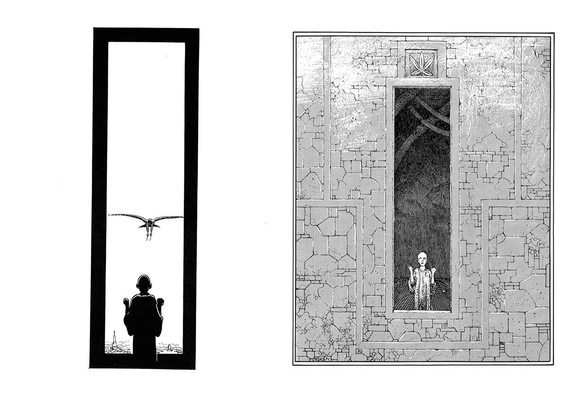 Les Yeux du Chat. Alexandro Jodorowsky and Jean Giraud (Moebius). Panels 11 through