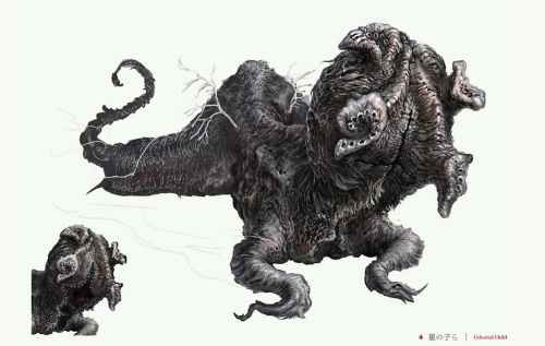 backfromrlyeh:Some of my favorite creatures from Bloodborne… closely related to lovecraf