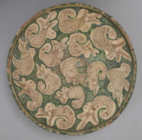Bowl, Islamic ArtMedium: Earthenware; glazedFletcher Fund, 1923 Metropolitan Museum of Art, New York