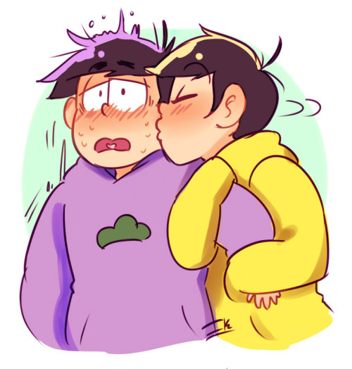 ghostkoshka:  Ichi dying every time Jyuushi gives him a tiny kiss hhhhh 