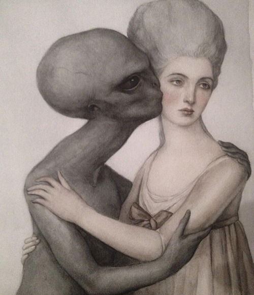 beinartgallery:Beautifully unsettling artwork by @tolmachevn #INSPIRATION Via @bloodmilk https://www.instagram.com/p/BWz4JgBFmbP/