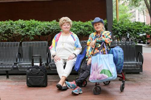 humansofnewyork:“We don’t have any hobbies. But we do try to get together a few times a month to j