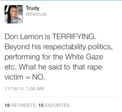 ghesquieremuse:  so don lemon showed his true inner cooness tonight by victim blaming