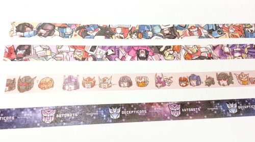 koch43:  Get my MTMTE paper tapes for summer doujinshi event!!!!! Oh my they are printed so well!!!!! *rof**squee**squee again*