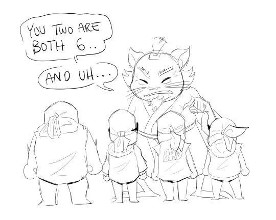 kal-zoni:  Headcanon time: Splinter decided the boys ages purely based on their heights