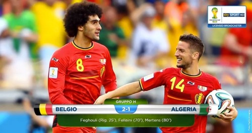 Belgique-Algérie 2-1⚫️