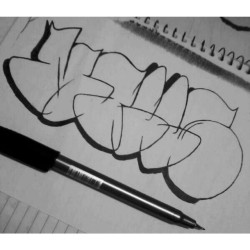 Na aula #sketch #welovebombing #lettering