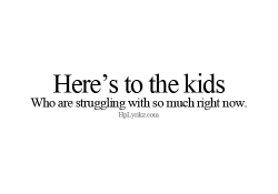 hplyrikz:  More “Here’s To The Kids” Here