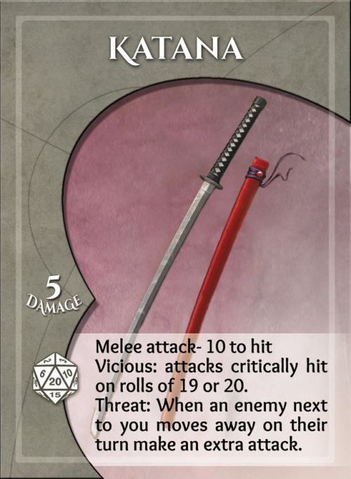 I&rsquo;ve made a few new item cards that feature a new &ldquo;rule-bending&rdquo; ability called &l