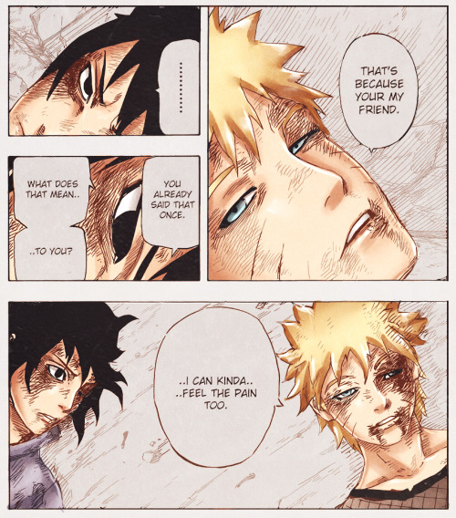 seiikas:When I saw you suffer, I would feel pain too.I HAVE BEEN GAY NARUTO TRASH FOR NINE YEARS AND