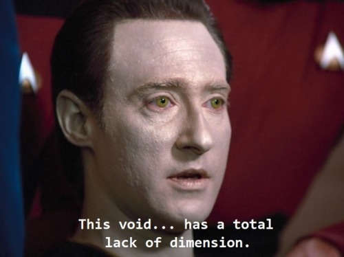 Star Trek: The Next Generation S2 E2 “Where Silence Has Lease” 14:47Picard will have NO existential 