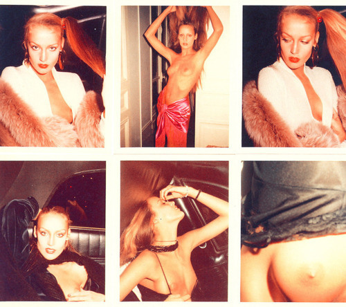 themusewithinthemusewithout:  Jerry Hall by Antonio Lopez.