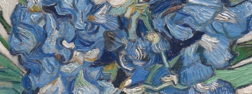 therepublicofletters:Blue in paintings by Vincent van Gogh