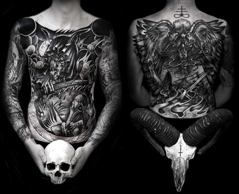 megan-foster:  A tribute to my favourite tattoo artist Robart Borbas also know as