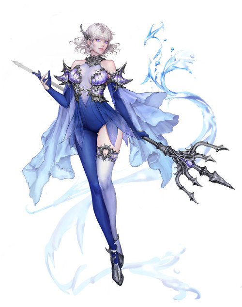 Nereides  YU HANSOL www.artstation.com/artwork/lVNbvY