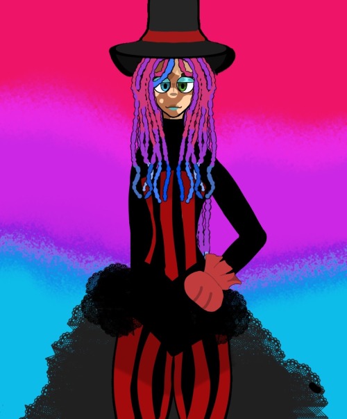 Dress A Black Person Cosplaying Rabbit W/ Brushes I Downloaded And Used