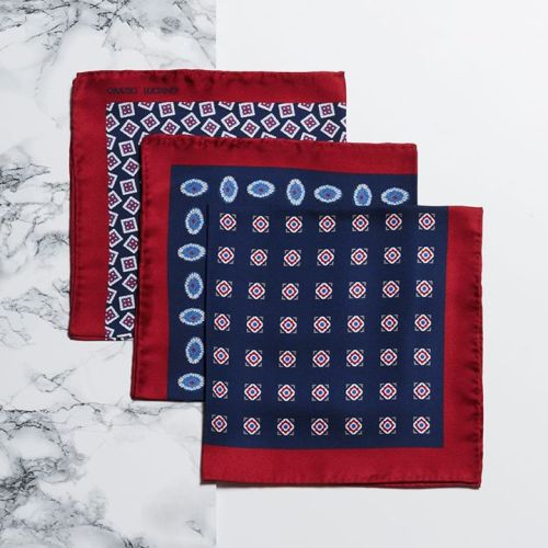 gentlementools: Orazio Luciano pocket squares