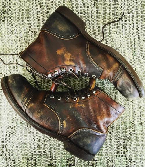industrialblues - Scuffed ‘n buffed! It’s time for #redwing...