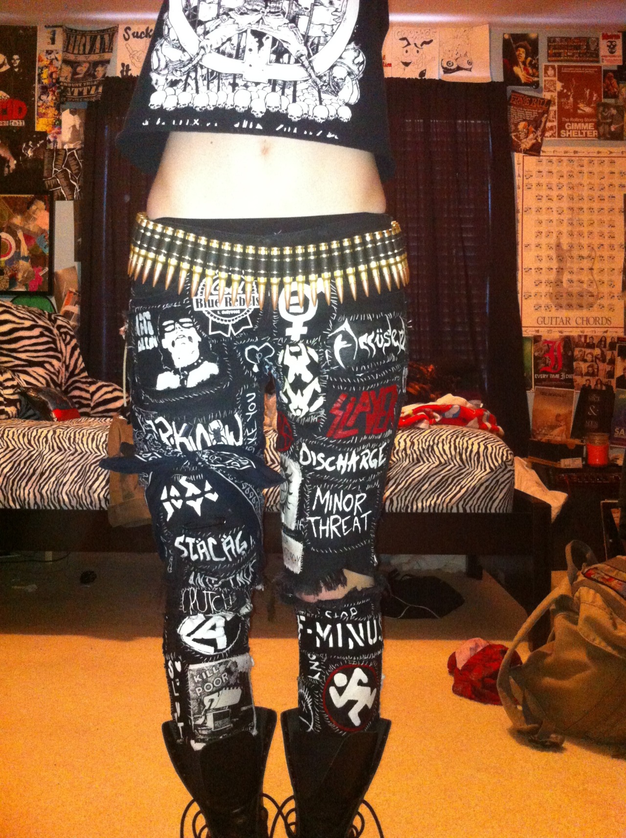 lumberjack-of-all-trades:  nurgal:  bullet belt FINALLY CAME&lt;3333   I think