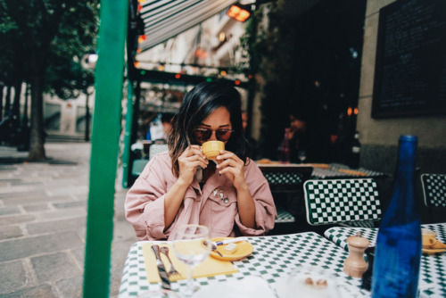 natalieallenco: A cup of coffee in Paris. Although, Eunice doesn’t drink coffee.35mm Film