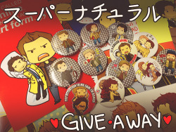 brakes:  TODAY MARKS THE 1-YEAR ANNIVERSARY OF THE VERY FIRST TIME I DREW SUPERNATURAL SO!!!! I’m finally gonna do a Supernatural giveaway! (1) person is going to win: (12) 1.5” Diameter Pin-Back Buttons (10) 4”x6” Photo Prints of their choosing