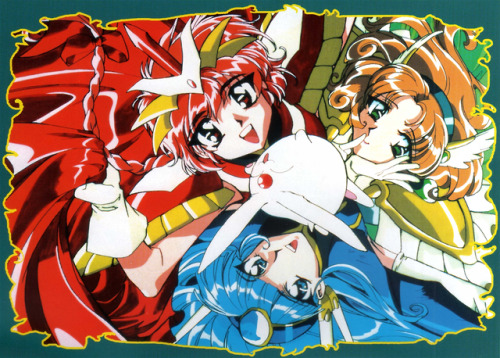 animarchive:    Magic Knight Rayearth (DVD box set, 2006)   