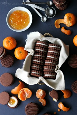 confectionerybliss:  Chocolate Orange Sandwich