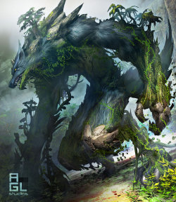 Wolf Kaiju by dinmoney 