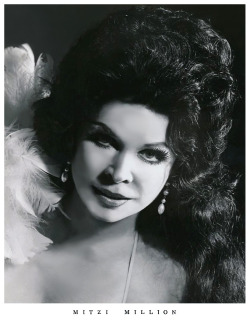 Mitzi        (Aka. Mitzi Porter)Late-Period Promo Photo From The Late-60′S (Possibly