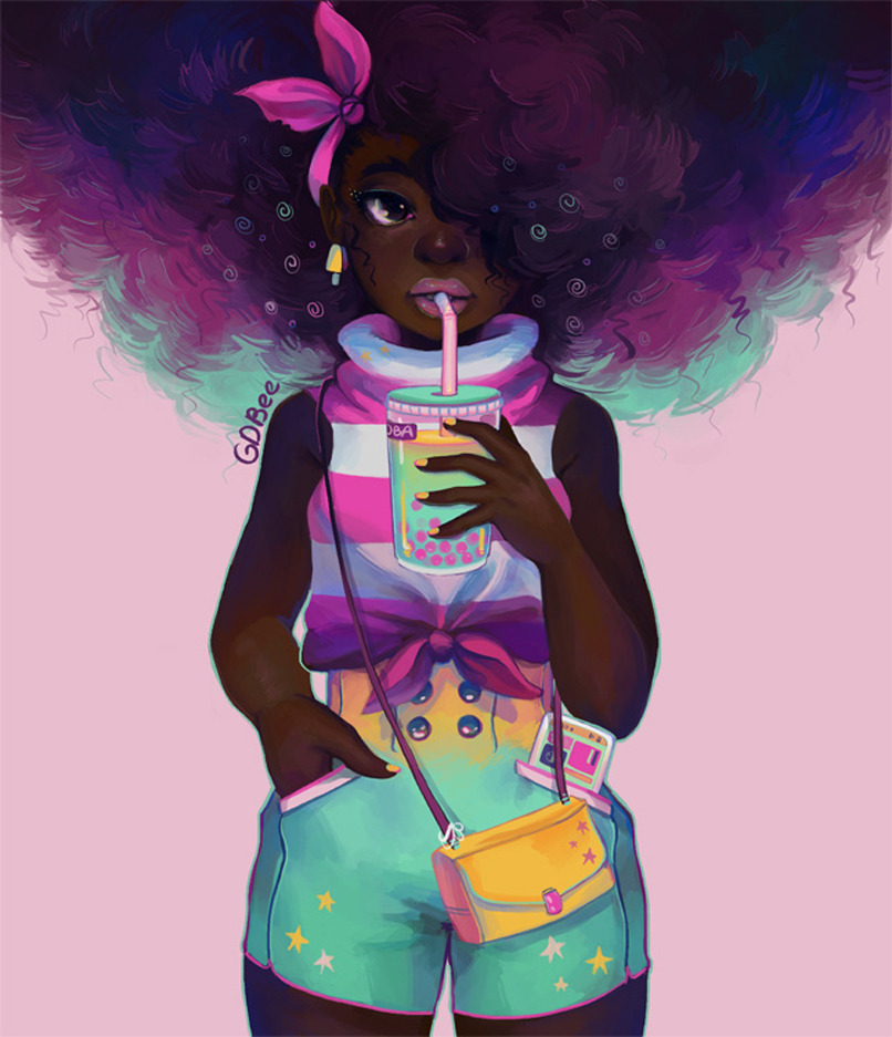 theartofanimation:  Geneva B  -  http://prinnay.tumblr.com  -  https://www.instagram.com/gdbee 