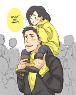 miyajimamizy:  Have you met LAD; My Beating Heart!Marco’s little sister, Marie? WELL SHE’S AN ADORABLE LITTLE PRINCESS.  